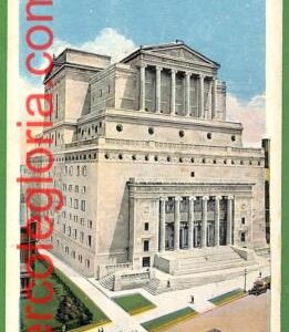 ah2186 - VINTAGE POSTCARD - New  MASONIC Temple, St.Louis, Mo