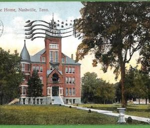 ah2219 - VINTAGE POSTCARD - MASONIC Home, Nashville, Tenn. - 1909