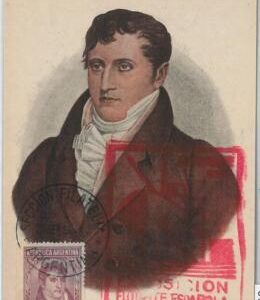 51386  - ARGENTINA -  POSTAL HISTORY - MAXIMUM CARD - 1956   Belgrano POLITICS