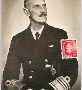 51382   - NORWAY -  POSTAL HISTORY - MAXIMUM CARD - 1953  ROYALTY