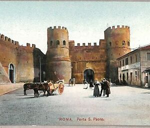 ab0354 - POSTAL VINTAGE - ROMA Ciudad: Porta S. Paolo