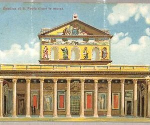 ab0362 - POSTAL VINTAGE - ROMA Ciudad: Basílica de San Pablo