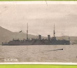 af7634  - ITALY - VINTAGE POSTCARD Ansichtskarten -  SHIP R.N.Etna   NAVI