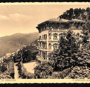 ab2329  CARTOLINA D'EPOCA GENOVA  Provincia : Ruta di Camogli