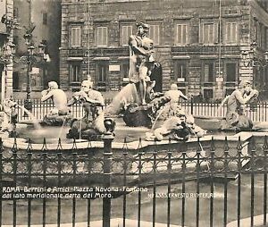 ab0594 - VINTAGE POSTCARD - ROME City: Bernini and Friends Piazza Navona
