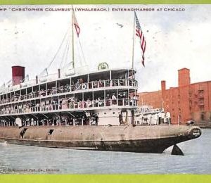 af7759 - USA - VINTAGE POSTCARD - 1909 -  SHIP Christopher Columbus" Navi