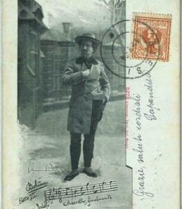 91917 - Vintage POSTCARD - MUSIC / THEATER / Opera : LA BOHEME # 23 1904