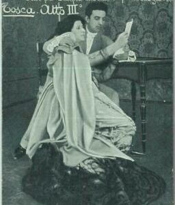 91936 - Vintage POSTCARD - MUSIC / THEATER / Opera : TOSCA # 19