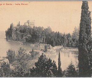 54765  -- CARTOLINA d'Epoca - LAGO di GARDA: Isola Ferrari