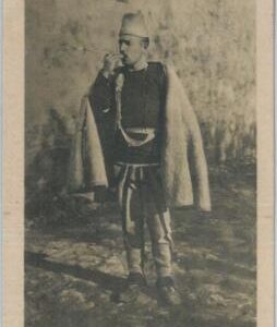79378 - ALBANIA - VINTAGE Ethnic POSTCARD  -  Posta Militare postmark 1916