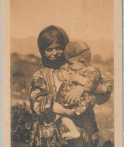 79377 - ALBANIA - VINTAGE Ethnic POSTCARD  -  Posta Militare postmark 1916