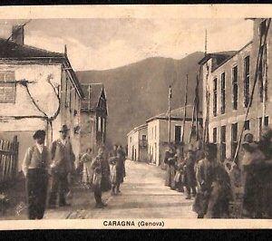 ab2374 CARTOLINA D'EPOCA GENOVA  Provincia : Caragna
