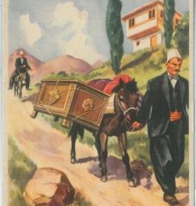 79351 - ALBANIA - VINTAGE Ethnic POSTCARD  -  COSTUMES