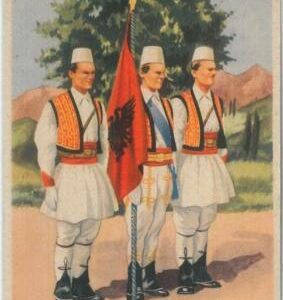 79352 - ALBANIA - VINTAGE Ethnic POSTCARD  -  COSTUMES