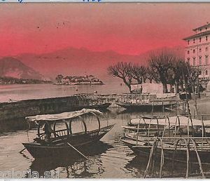 55783  -- CARTOLINA d'Epoca - LAGO MAGGIORE:  Isola Bella 1916