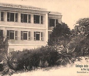 ab2397 CARTOLINA D'EPOCA GENOVA  Provincia Collegio delle Orsoline in Pra Ligure