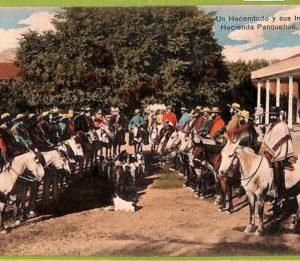 aa5557 - CHILE - Vintage Postcard - Hacienda Panquehue - Ethnic - 1912