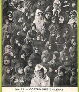 af1513 - CHILE - Vintage Postcard  - Costumbres chilenas - 1911