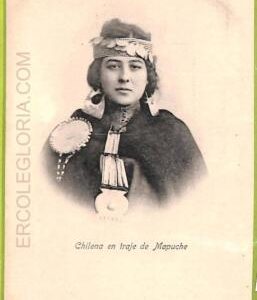aa5561 - CHILE - Vintage Postcard - Mapuche - Indios