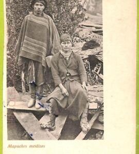 aa5562 - CHILE - Vintage Postcard - Mapuche - Indios