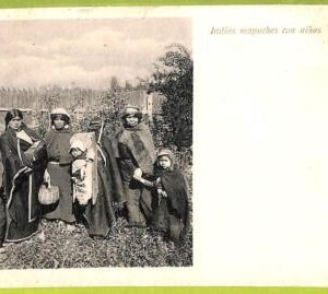 aa5569 - CHILE - Vintage Postcard - Mapuche - Indios
