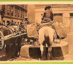 aa5602 - CHILE - Vintage Postcard - Costumbres chilenas, Carretoneros