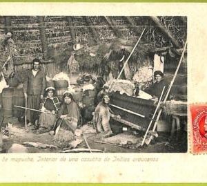 aa5603 - CHILE - Vintage Postcard -  Indios araucanos