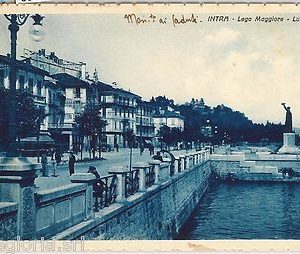 55821  -- CARTOLINA d'Epoca - LAGO MAGGIORE:  Intra