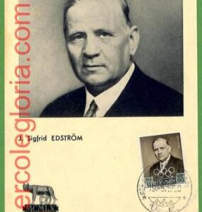 48348  - SAN MARINO - MAXIMUM CARD - 1959 - J.Sigfrid EDSTROM  OLYMPIC GAMES