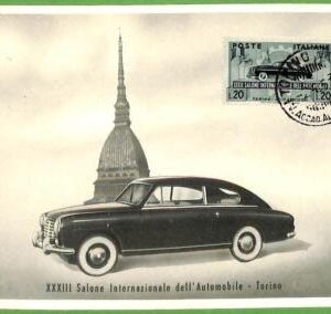 37267 - ITALY -  MAXIMUM CARD  - TORINO, CARS