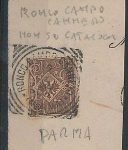 57220 - REGNO - STORIA POSTALE: annullo TONDOQUADRO di  ROCCO CAMPO CANNERO 1907