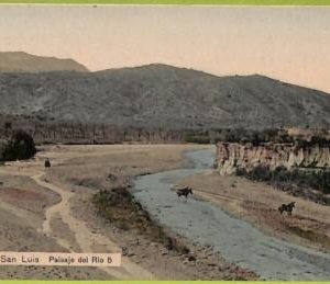 af1072 - ARGENTINA - Vintage Postcard -  San Luis -  Paisaje del Rio 5