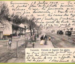af1097 - ARGENTINA - Vintage Postcard - Tucuman - 1909 text