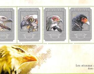 A7971 - REP.GUINEE - Stamp Sheet -2014  Eagles & birds of prey