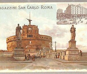 ab0191 - VINTAGE POSTCARD - ROME City: Magazzini San Carlo