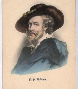 ad8959 -  VINTAGE POSTCARD - Famous Painters -  RUBENS