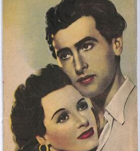 ad8984 -  VINTAGE POSTCARD - CINEMA - Phillis Calvert & Stewart Granger