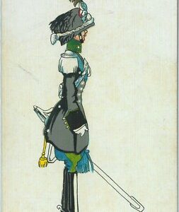 92171 - CARTOLINA d'Epoca ILLUSTRATA - COSTUME MILITARE: Lancieri di MONTEBELLO
