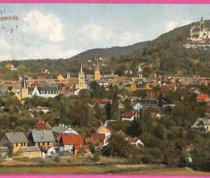 af8412 - Deutschland GERMANY - Ansichtskarten VINTAGE POSTCARD-Wernigerode-1912