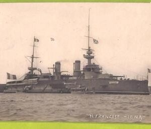 af7649 - FRANCE - VINTAGE POSTCARD Ansichtskarten - Battleship Iéna NAVI