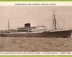 af7597 - VINTAGE POSTCARD  Ansichtskarten  -  SHIP "Athlone Castle"  NAVI