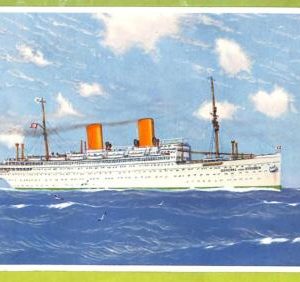 af7497 - VINTAGE POSTCARD  Ansichtskarten  - SHIP  "General von Steuben"