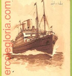 af7503 - USA - VINTAGE POSTCARD  Ansichtskarten - 1927 - SHIP  "CLEVELAND"  NAVI