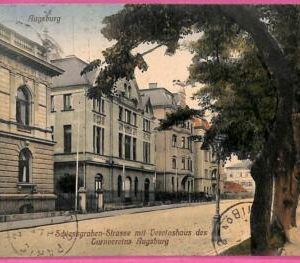 af8675 - Deutschland GERMANY - Ansichtskarten VINTAGE POSTCARD - Augsburg