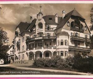 af8690 - Deutschland GERMANY-Ansichtskarten VINTAGE POSTCARD-Hohenschwangau-1937