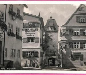 af8701 - Deutschland GERMANY - Ansichtskarten VINTAGE POSTCARD - Isny - 1937