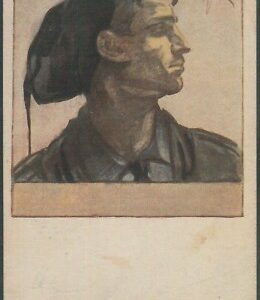 LIB012 - CARTOLINA d'Epoca MILITARE Propaganda  -  SACCHETTI - Bellissima FEZ