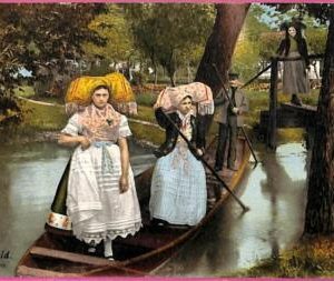 af8345 - Deutschland GERMANY - Ansichtskarten VINTAGE POSTCARD-Spreewald,Costume