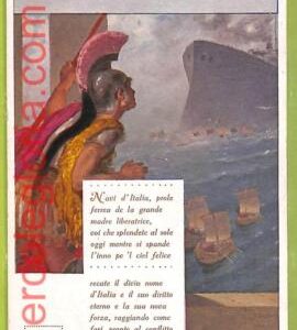 af7325 - VINTAGE POSTCARD Ansichtskarten - SHIP "Duilio"  NAVI