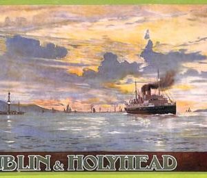 af7406 - VINTAGE POSTCARD Ansichtskarten - Dublin&Holyhead SHIP NAVI